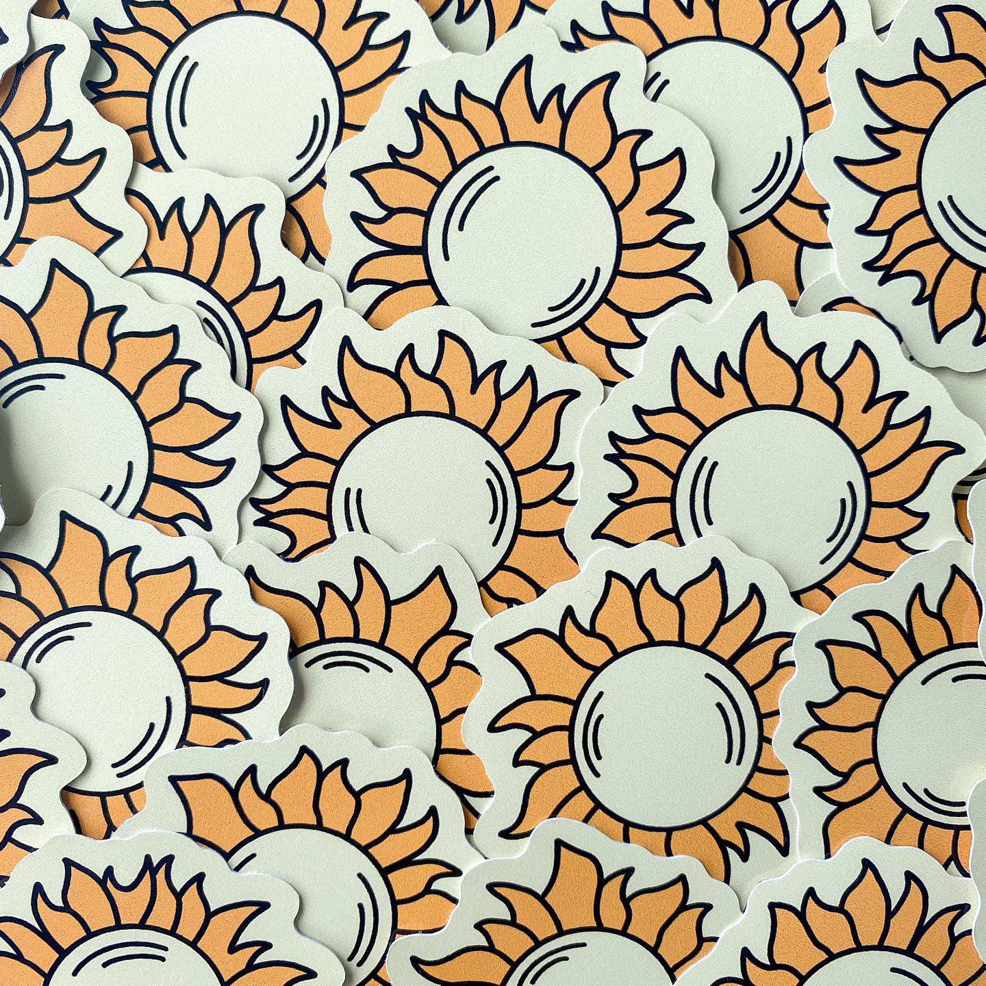 Sunflower Sticker