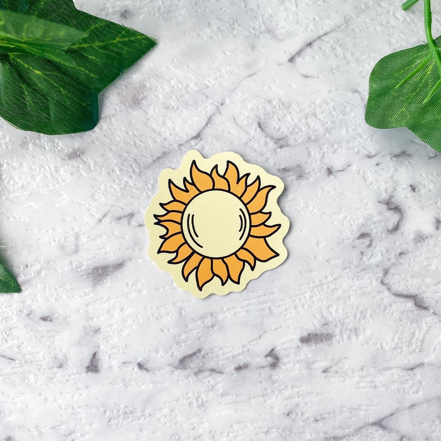 Sunflower Sticker