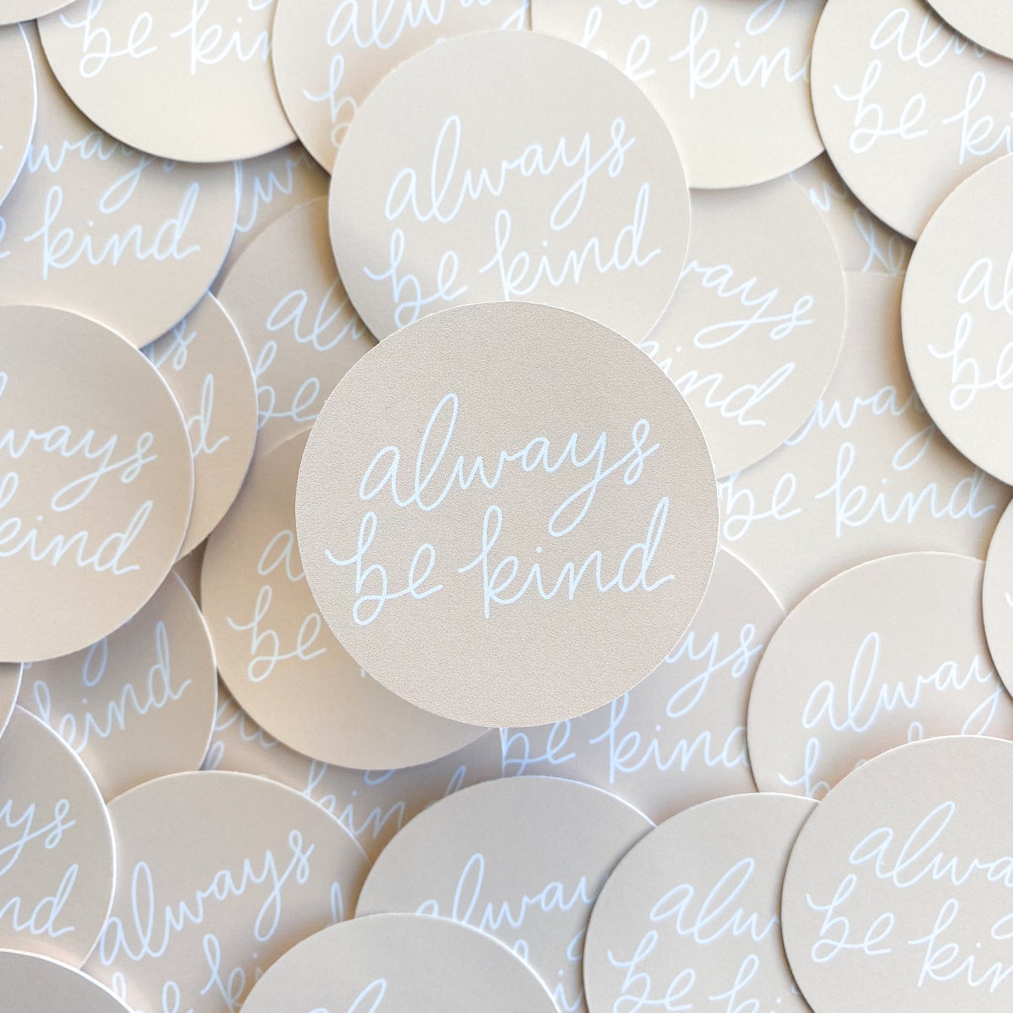 Always Be Kind Sticker (Cream)