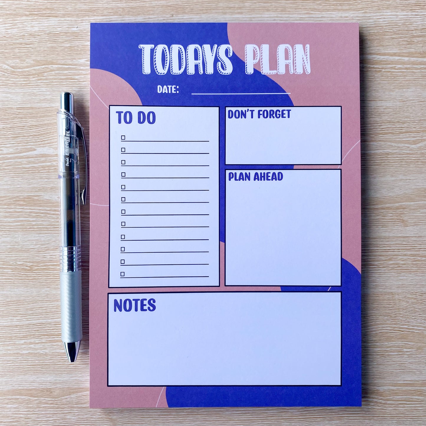 Daily Planner Notepad